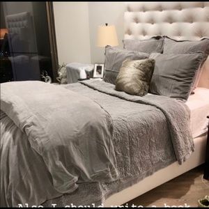 Pottery Barn Velvet Quilt